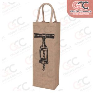 Wine Bottle Jute Bags