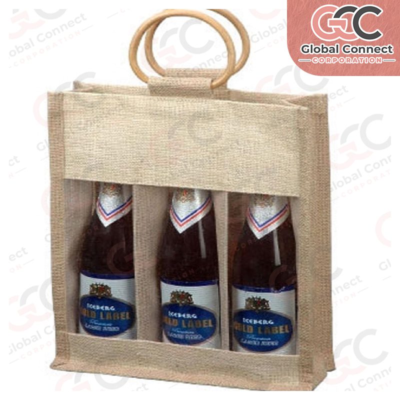 Jute Bags – Multi Bottle